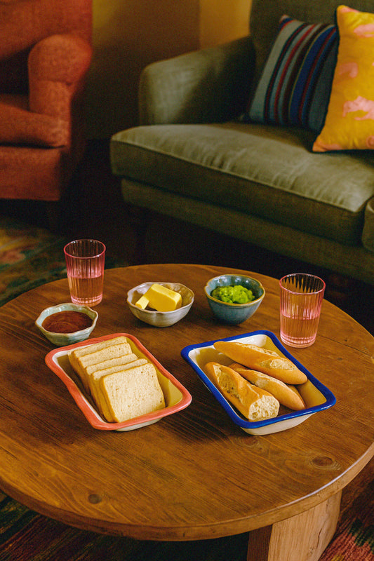 Bandeja Vintage rosa