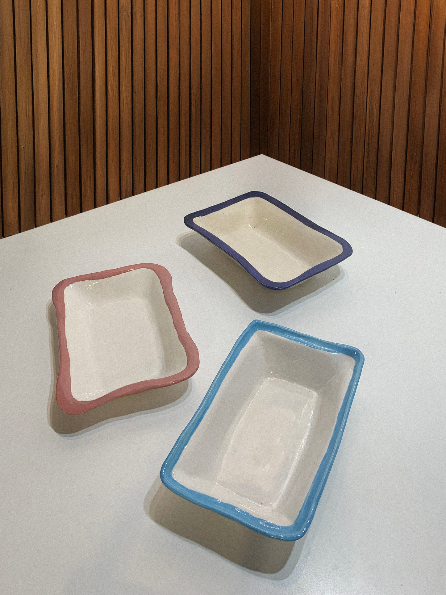 Bandeja Vintage celeste