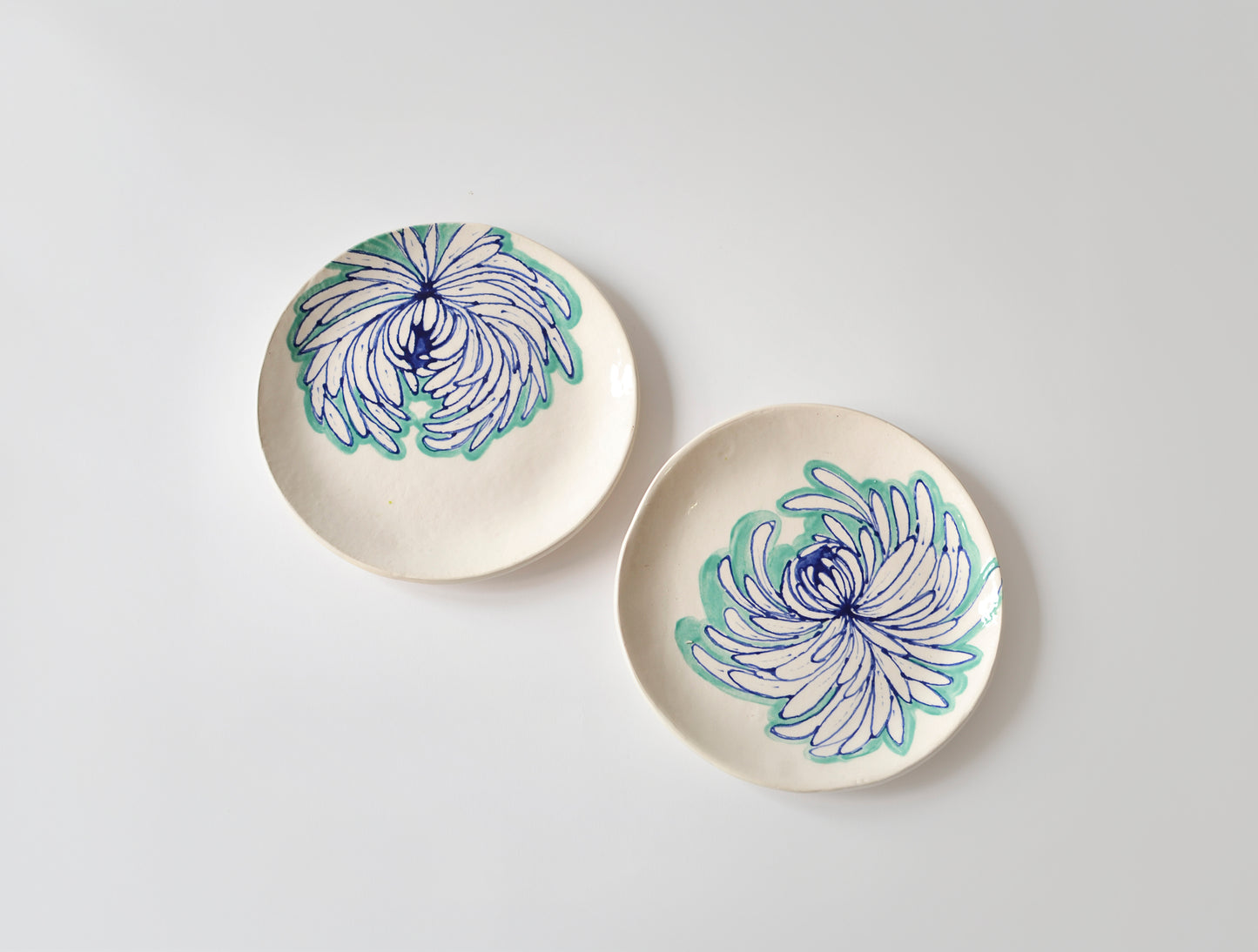 Set platos medianos - Peonia