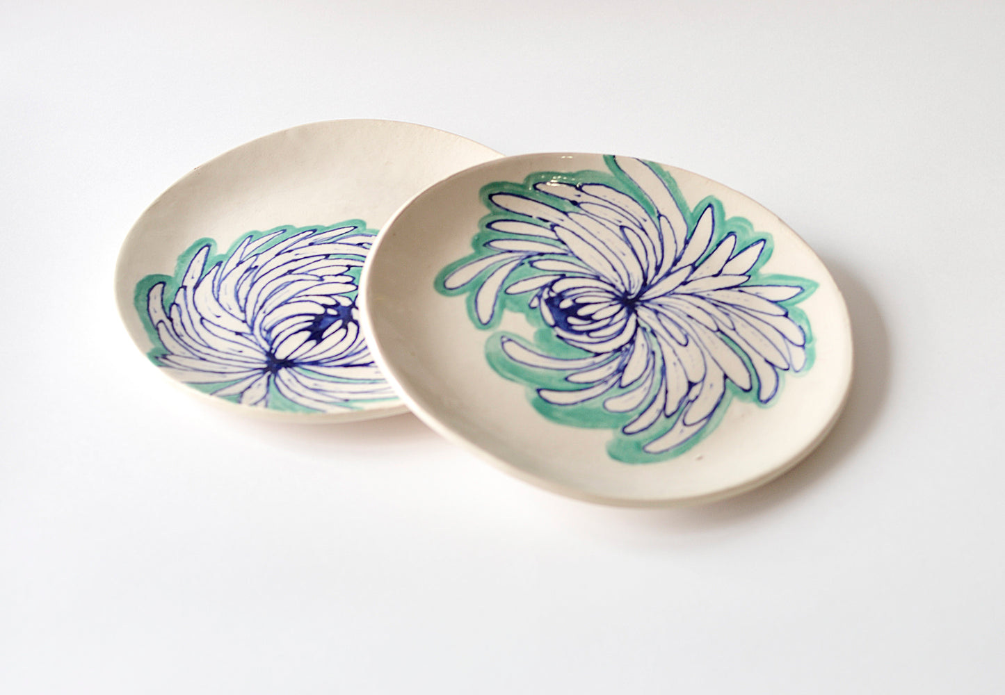 Set platos medianos - Peonia