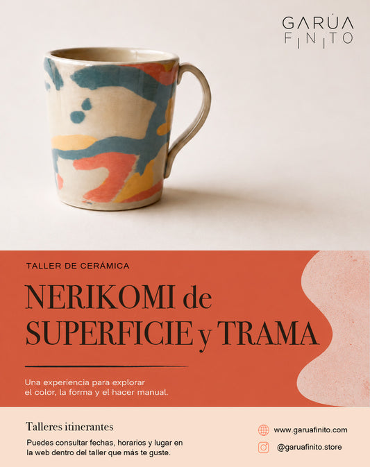Taller Nerikomi de superficie y tramas