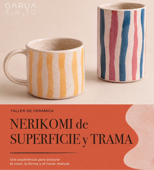Taller Nerikomi de superficie y tramas