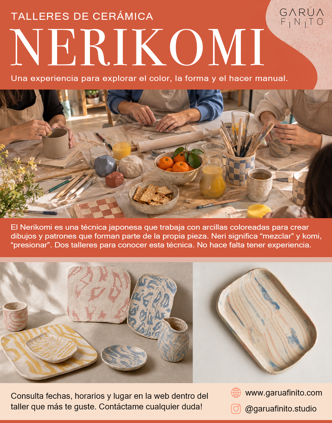 Taller privado de Cerámica Nerikomi